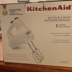 Kitchen aid hand mixer